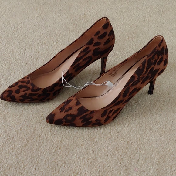 leopard print pumps size 11
